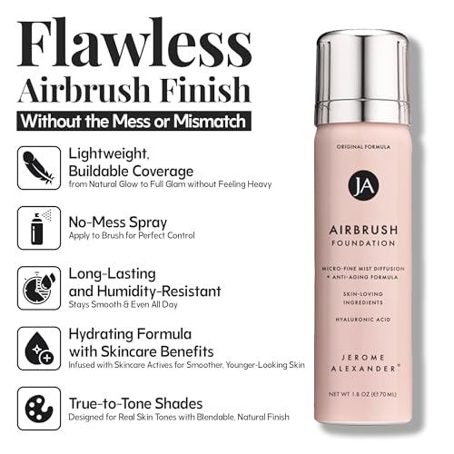 Jerome Alexander Magic Minerals Airbrush Foundation - Light Medium