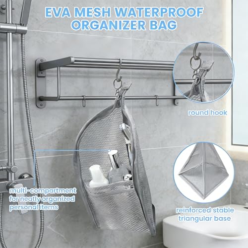 Standing Toiletry Bag 2-Pack | Waterproof EVA Travel Organizer