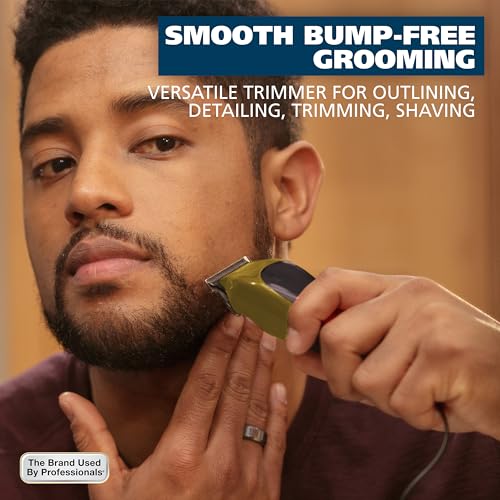 Wahl T-Pro Corded Men's Beard Trimmer - Bump-Free Precision