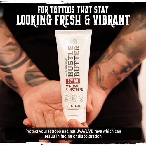 Hustle Butter Tattoo Sunscreen SPF 50 - 3 oz