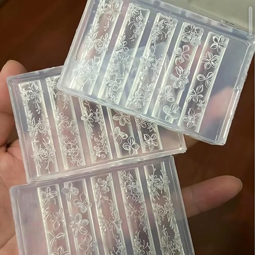 3D Flower Silicone Nail Mold for Nail Art & DIY Accessories