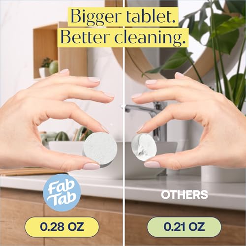 Fab Tab Foaming Hand Soap Kit - Natural Hand Soap - Bathroom Hand Wash - Plant-Based - No Harsh Chemicals - Variety scents - 4 Pack. Makes 4 x 11.9 fl oz (Bottle Not Included)