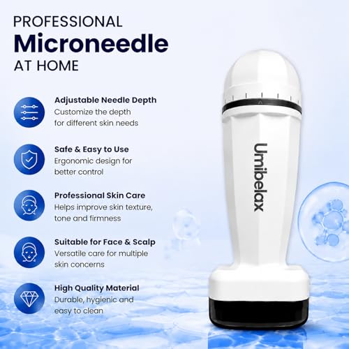 Umibelax Microneedling Derma Stamp 0.25mm for Hair & Scalp