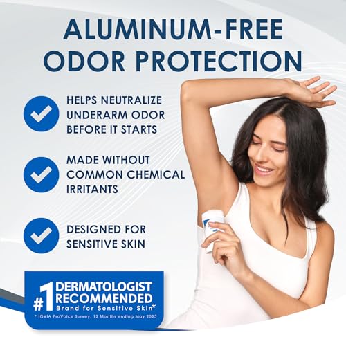 Vanicream Aluminum-Free Gel Deodorant for Sensitive Skin, 2 Oz