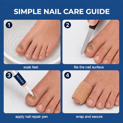NEOMEN Nail Care Pen - Toenail & Fingernail Treatment (2 Pack)