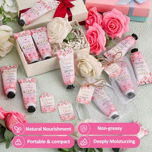 VISCOO 60 Set Baby Shower Party Favors for Guests - Hand Cream Lotion Gifts