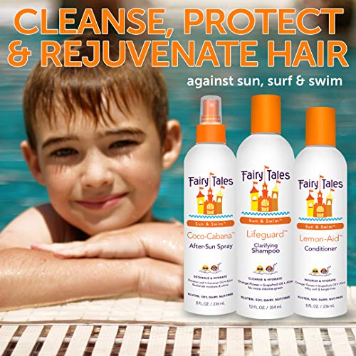 Fairy Tales Sun & Swim Shampoo & Conditioner Set for Kids