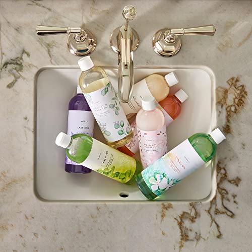 Thymes Goldleaf Gardenia Hand Wash Refill - Lightly Scented Moisturizing Liquid Soap, 24.5 fl oz