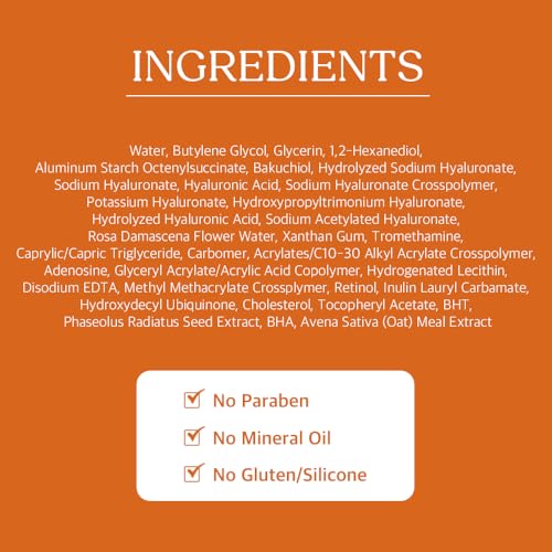 Papa Recipe Retinol Bakuchiol Face Serum(1.01fl oz/30ml) - Vitamin A Serum for Face, Soothing, Firming & Hydrating Skin with Bakuchiol, 10 Hyaluronic Acids, Korean Skin Care, Lightweight & Non-Sticky
