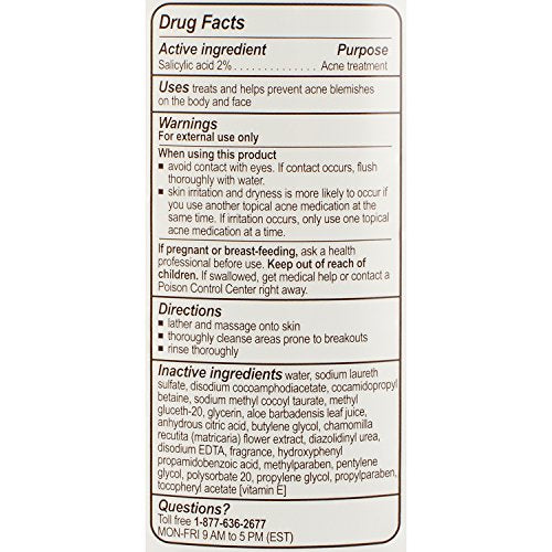 Phisoderm Anti-Blemish Body Wash, 10-Ounce
