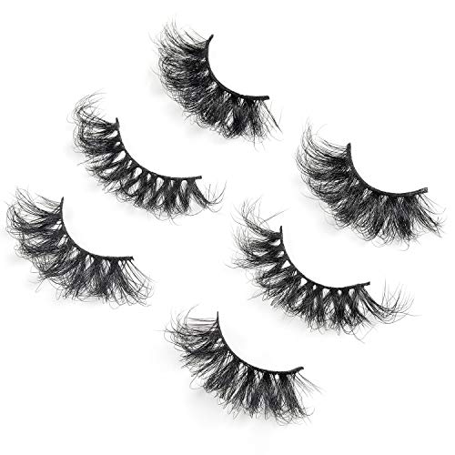 25mm 3D Mink Lashes Full Volume Fluffy Siberian Fur