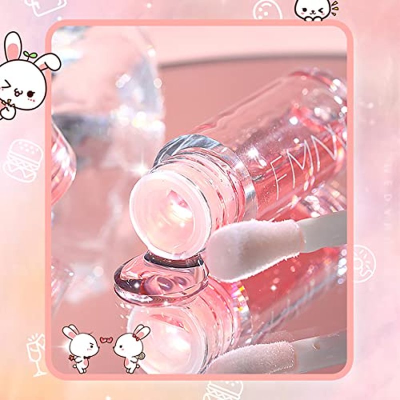 Crystal Jelly Lip Oil - 2Pcs Moisturizing Lip Gloss & Balm