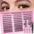 Wispy Eyelash Clusters Kit - 300pcs C Curl DIY Lash Extensions