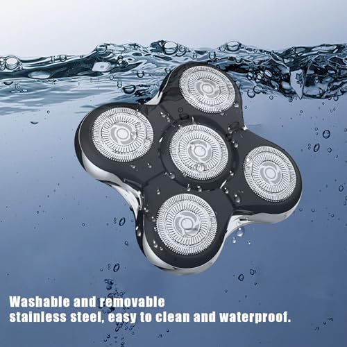 3Pack Shaver Replacement Head Compatible with Remington Balder Pro Head Shaver ModelSPR-XR7000,with 2 Sweeping Brush