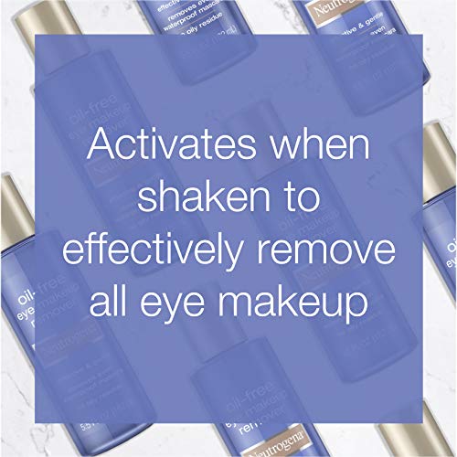 Neutrogena Oil-Free Eye Makeup Remover & Cleanser 3-Pack, Sensitive Skin