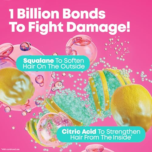 MATRIX Instacure Build-A-Bond Mighty Bonds Shampoo - Bond Repair For Very Damaged Hair, Strengthens, Smooths & Softens with Citric Acid & Squalane, Vegan, Sulfate-Free, Paraben-Free