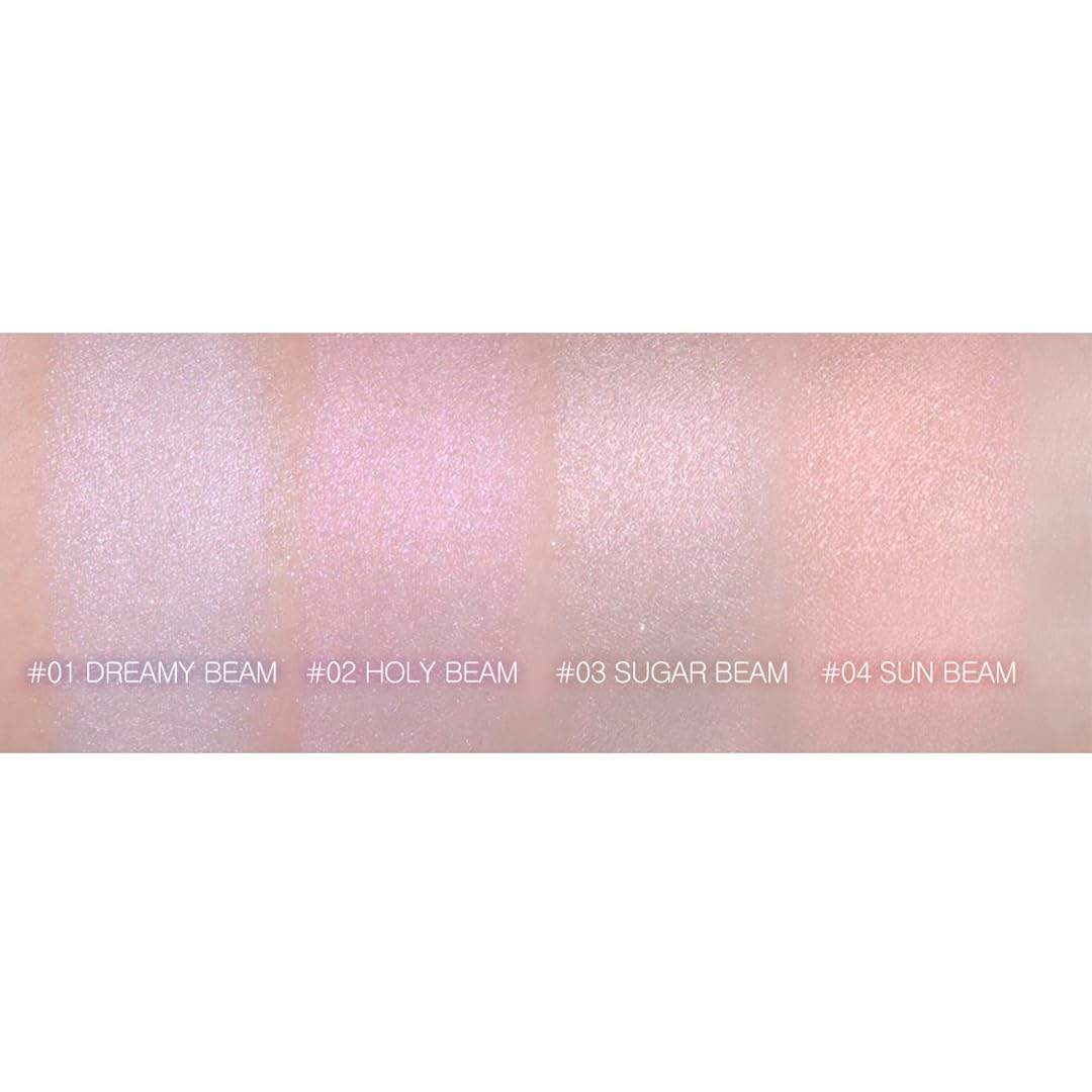 Lilybyred Luv Beam Glow Veil (03_Sugar Beam) - Natural Radiant Highlighter for Glowy Skin Makeup