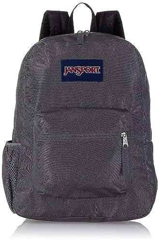 JanSport Unisex Cross Town Graphite Grey Polyester Backpack