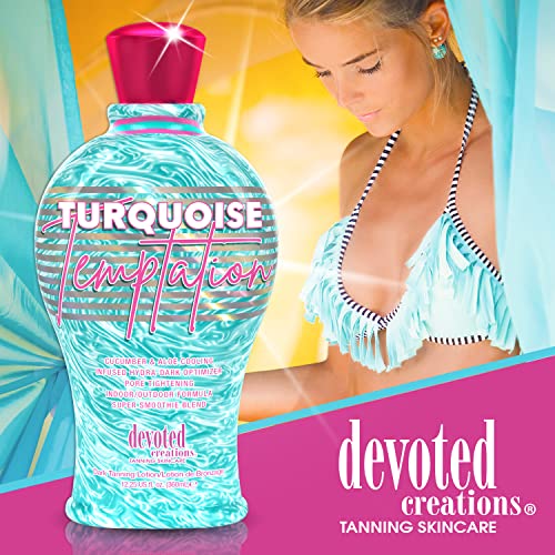 Devoted Creations Turquoise Temptation Tanning Lotion 12.25 oz
