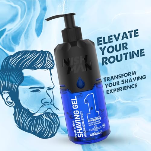 Nishman Shave Gel Energizing No1 400 ml