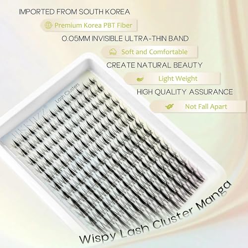 Manga Lash Clusters C Curl 5-14mm Mixed Length 168pc