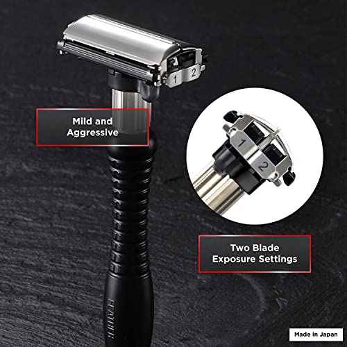 Feather Adjustable Double Edge Safety Razor
