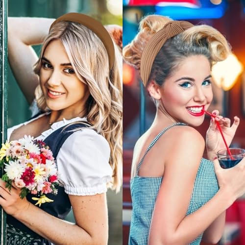 7-Pack Hair Headbands for Women – Knotted Fashion Styles