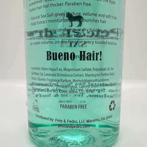 Pete & Pedro Sea Salt Spray & Hair Putty Combo