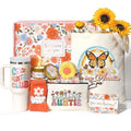 Best Aunt Gifts, Christmas Gifts for Auntie from Niece Nephew, Unique Birthday Gift Basket for Aunt, Aunties, Aunts to Be, Care Package for Women Best Auntie Gift with Makeup Bag 40 OZ Tumbler