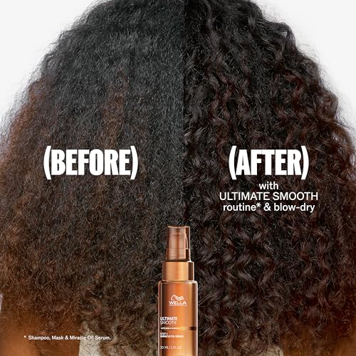 Wella ULTIMATE SMOOTH Miracle Oil Serum for Dry & Frizzy Hair