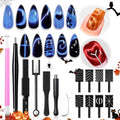 modelones Cat Eye Magnet 15PCS for Magnetic Gel Nail Art - DIY Halloween Effect