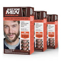 Just for Men Control GX Grey Reducing Beard Wash Shampoo with Keratin, Gradually Colors Mustache and Beard, Leaves Facial Hair Thicker Softer and Fuller, 4 Fl Oz - Pack of 3 (Packaging May Vary)