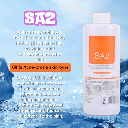 Aqua Peeling Solution for Hydradermabrasion Machines ? Peeling Solution for All Skin Types (AS1, SA2, AO3) ? Deep Cleansing, Hydration