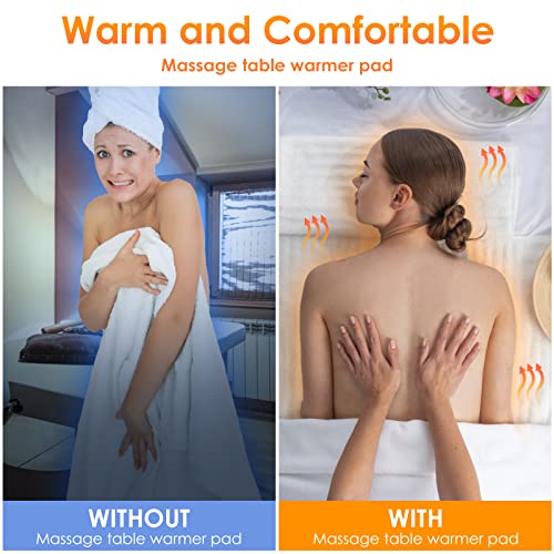 Yoshiko Electric Massage Table Warmer Pad - 9 Heat Settings (72.8" x 30")