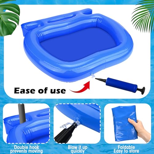 Inflatable Foot Bath Basin for Pool and Spa - Easy Clean Feet