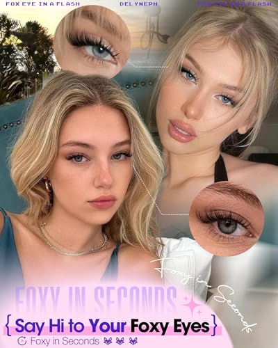 Fox Eye Lash Clusters - Wispy Eyelash Extensions by Delyneph