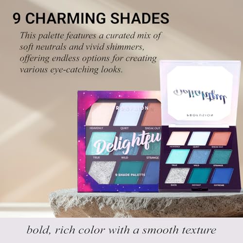 Profusion 9 Color Eyeshadow Palette – Matte & Shimmer