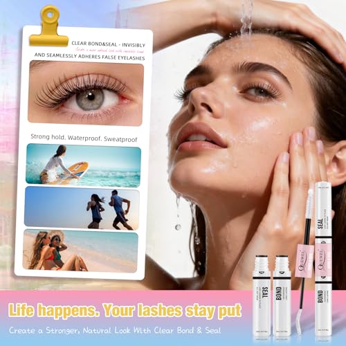 Natural Lash Clusters Kit - 120Pcs Soft C Curl 8-16MM