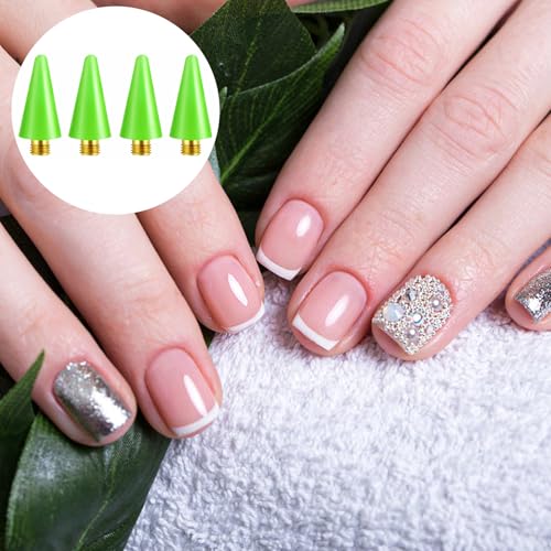 18PCS Rhinestone Picker Wax Replacement Tips for Nail Art