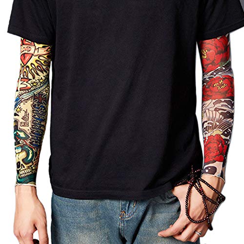 Toirxarn 8-Pack Temporary Tattoo Sleeves for Men & Women