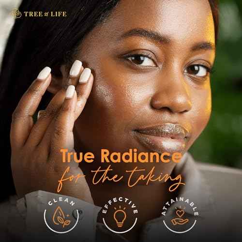 Tree of Life Beauty Vitamin C Skin Care Set, Skin Face Oil, Facial Serums for Dry and Sensitive Skin with Hyaluronic Acid & Vitamin E Soft Skin, 1 Fl Oz (Pack of 2)