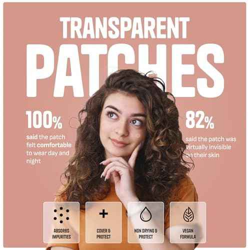 Pimple Patches for Face ? Day & Night Acne Patches for Fast Healing, Skin Clarity ? Invisible Hydrocolloid Patches, Waterproof Spot Treatment ? All Skin Types Zit Patches of 60/120/180
