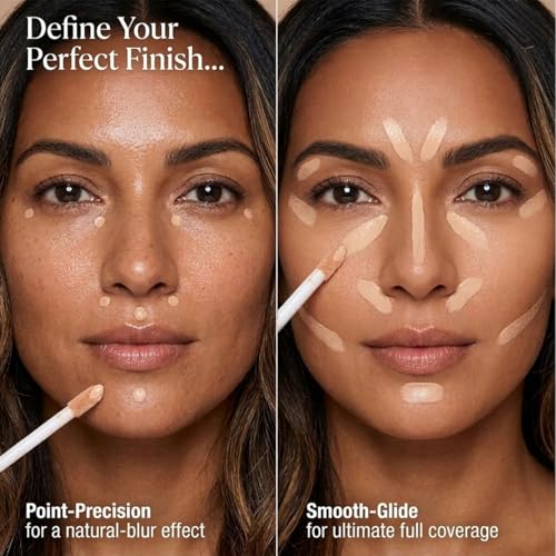 Mynena Full Coverage Waterproof Liquid Concealer Light-Medium Warm