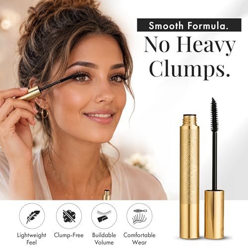 Jerome Alexander Black Mascara - Clump-Free & Volumizing