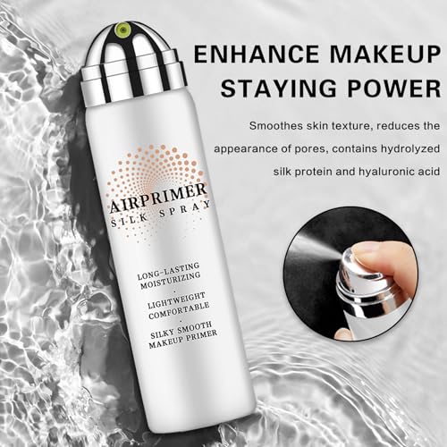 QIUFSSE Airbrush Primer Spray - Hydrating Face Makeup Base
