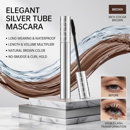 LONDRAF Blushe Growth Serum Mascara - Waterproof Volume & Length (2pcs)