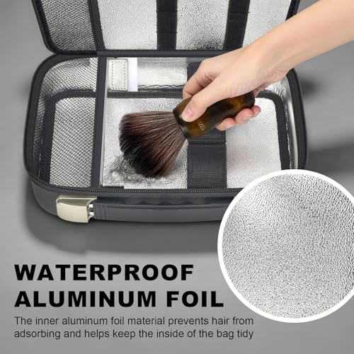Professional Barber Bag for 3 Clippers & 4 Scissors - ANKHOH