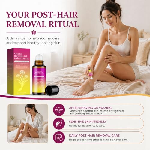 Cyperus Rotundus Oil for Hair Growth Reduction - 2.02 Fl Oz