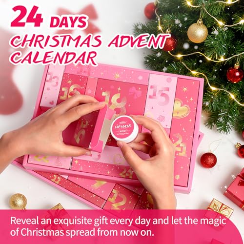 24-Day Makeup Advent Calendar for Women | Christmas Beauty Gift