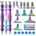 Tolcuez Diamond Painting Pen Kit Gradient Multicolor - 21Pcs Art Tools for DIY Crafts